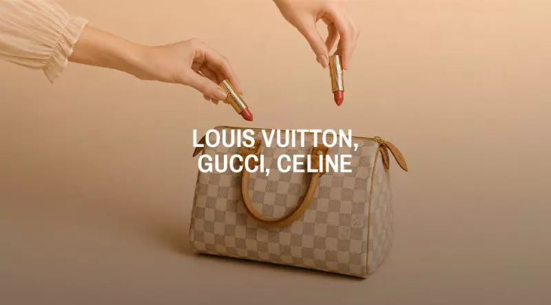 Louis Vuitton, Gucci, Celine