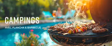 Campings | Avec plancha & barbecue