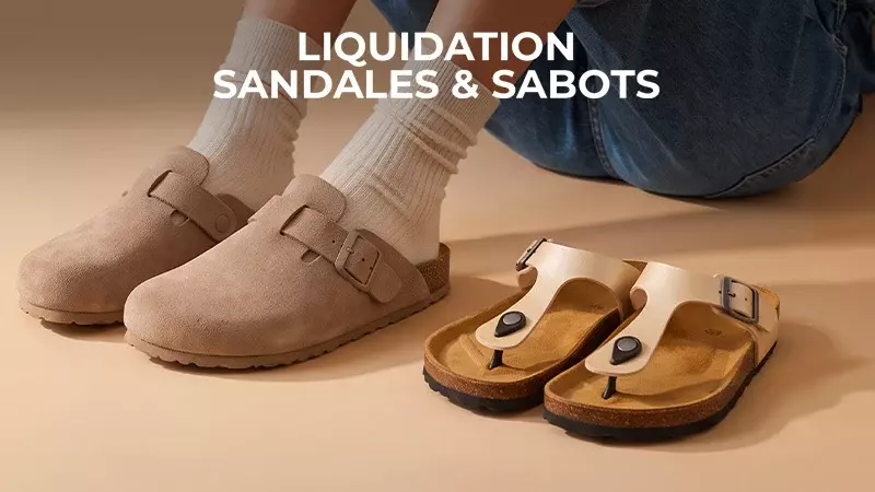 Liquidation Sandales & Sabots