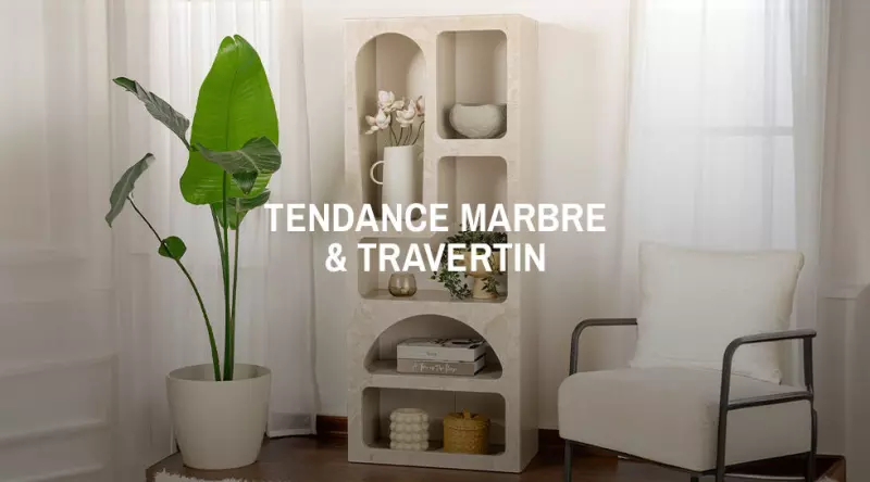 Tendance marbre & travertin