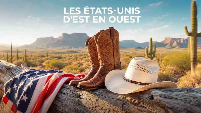 Les États-Unis d'est en ouest