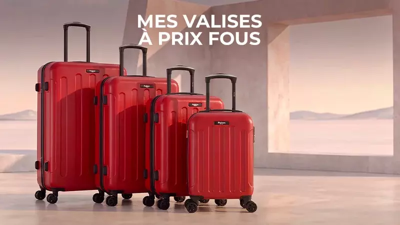 Mes valises à prix fous