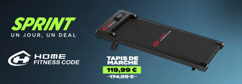 Sprint tapis de marche