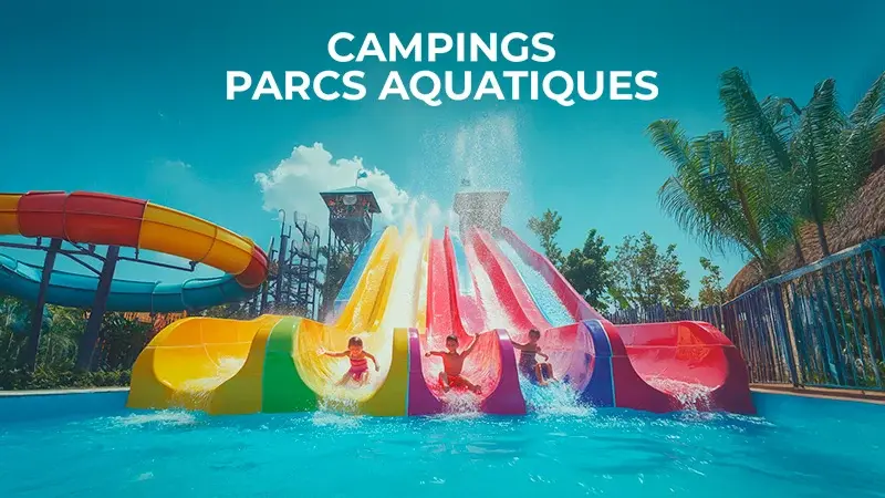 Campings Parcs aquatiques