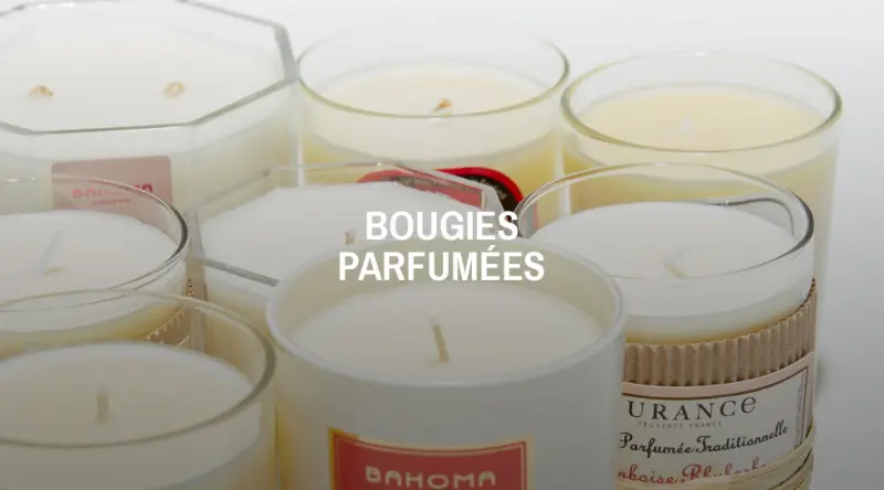 Bougies parfumées