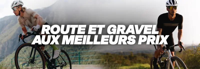 Route et gravel aux meilleurs prix