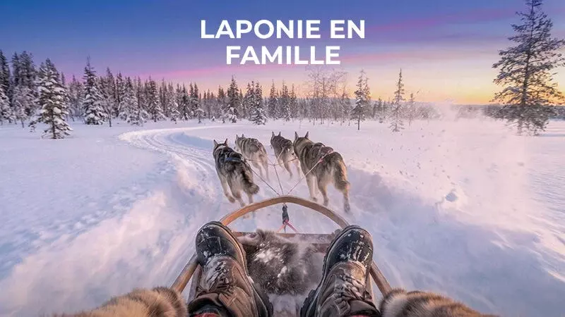 Laponie en famille