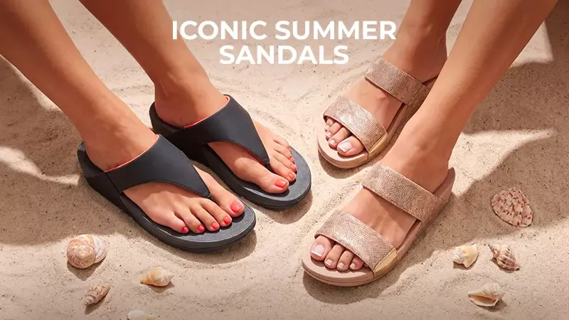 Les sandales pour l'été