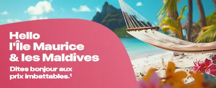 Offre du moment : Île Maurice & Les Maldives
