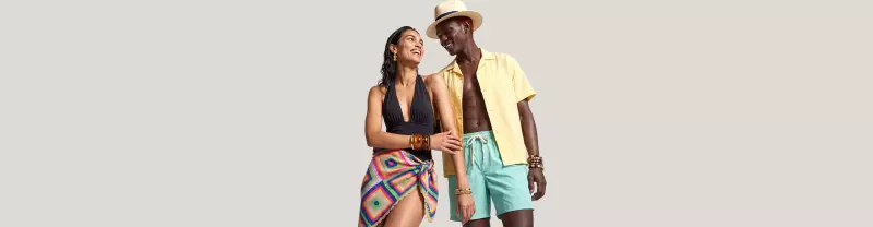 Vêtements de plage tendance pour homme & femme