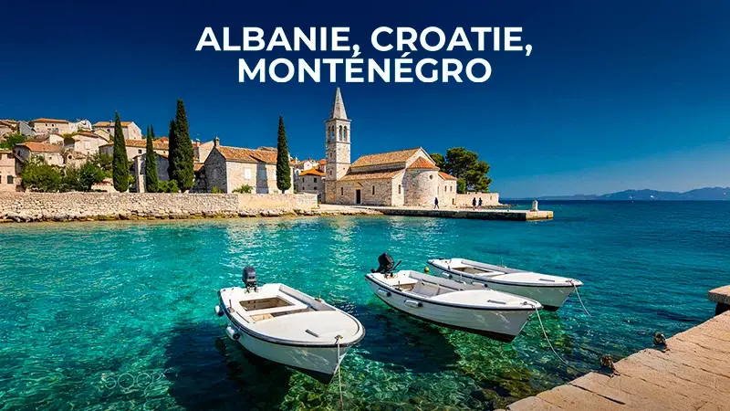 Albanie, Croatie & Monténégro
