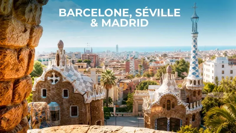 Barcelone, Séville & Madrid