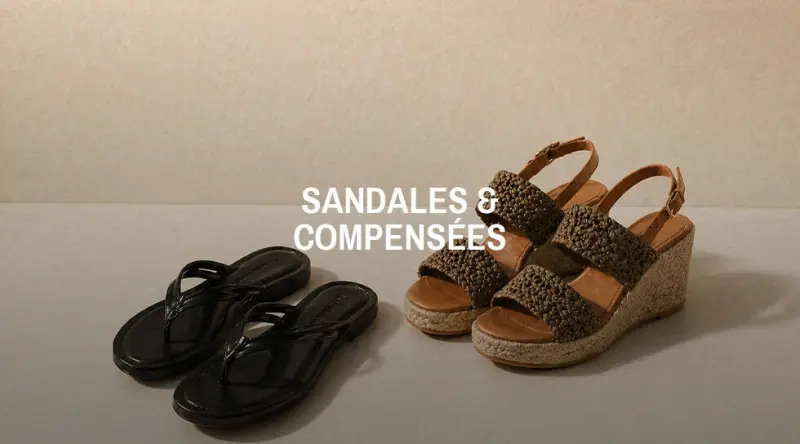 Sandales & Compensées