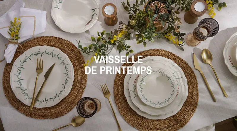 Vaisselle de Printemps