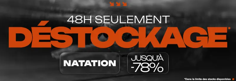 Déstockage Natation