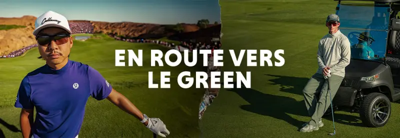 En route vers le green