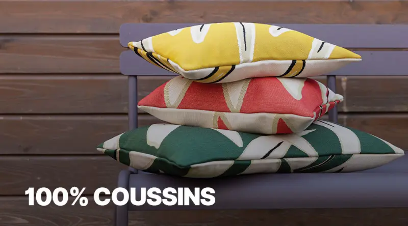 100% coussins