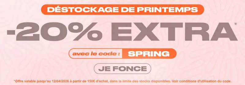 Déstockage de Printemps