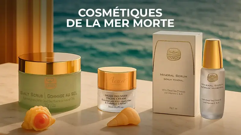 Cosmétiques de la mer morte