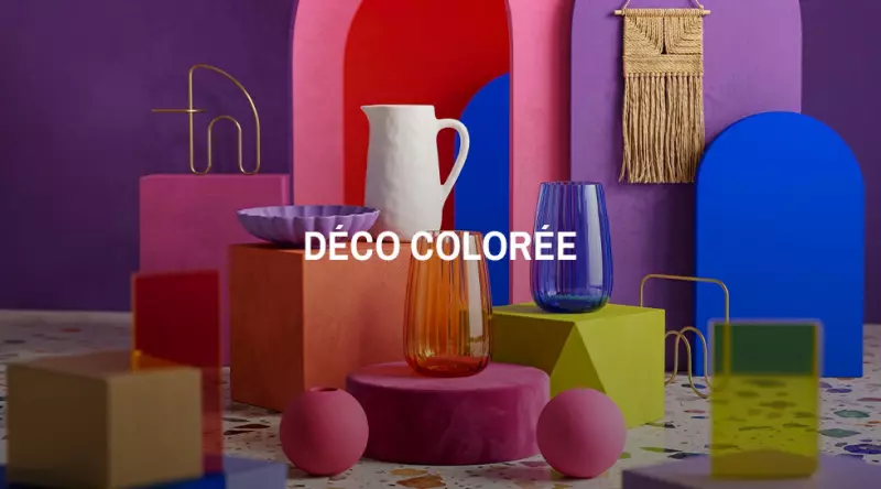 Déco colorée