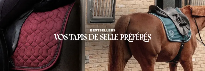Best sellers : vos tapis de selle préférés