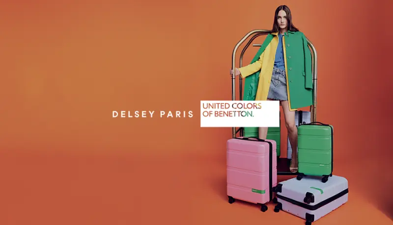 Delsey Paris x Benetton