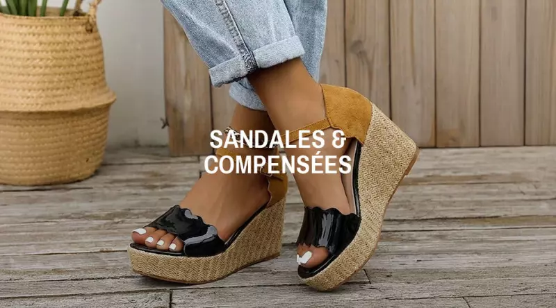 Sandales & Compensées