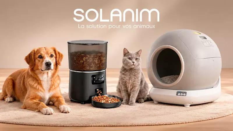 Solanim - animalerie et produits connectés