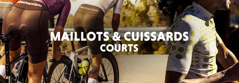 Cyclisme: Maillots & Cuissards courts