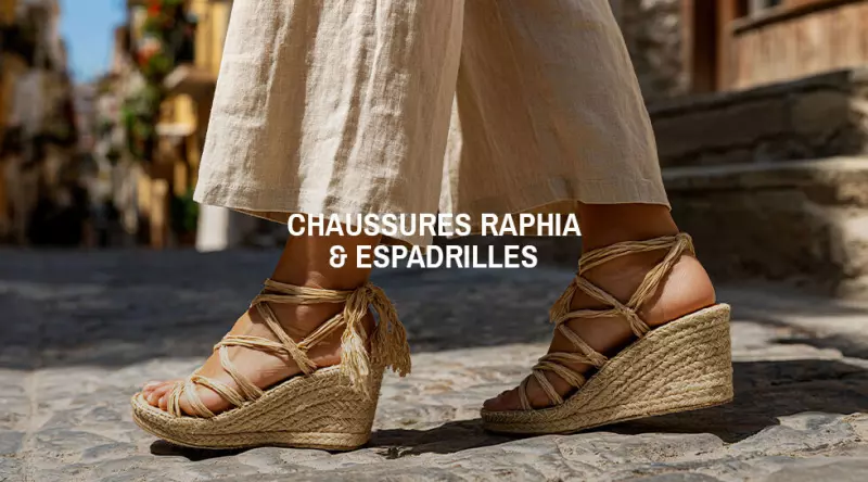 Chaussures Raphia & Espadrilles