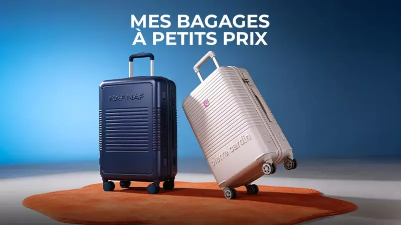 Mes bagages à petits prix