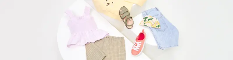 Tenues de printemps pour enfant à moins de 50 €