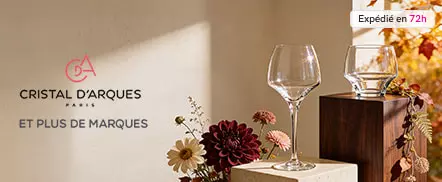 La sélection Cristal d'Arques - Chef & Sommelier