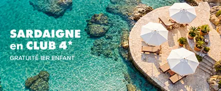 Sardaigne 4* - Gratuité 1er enfant