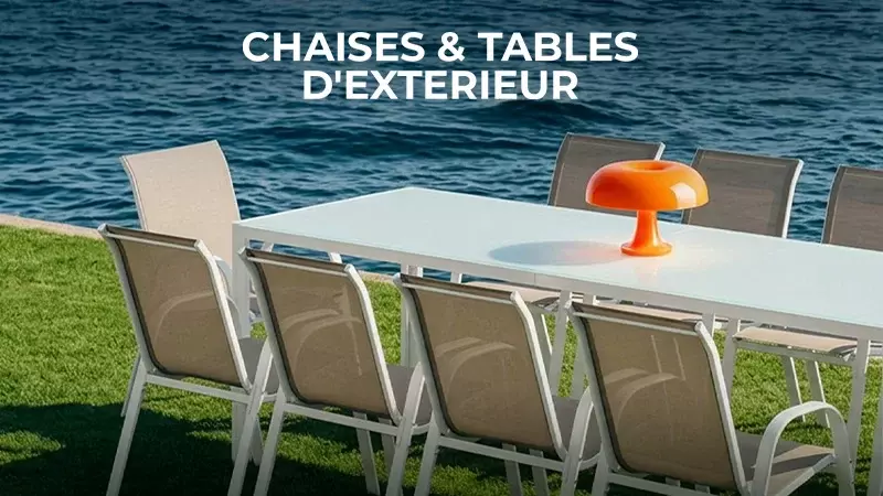 Chaises & Tables D'Extérieur