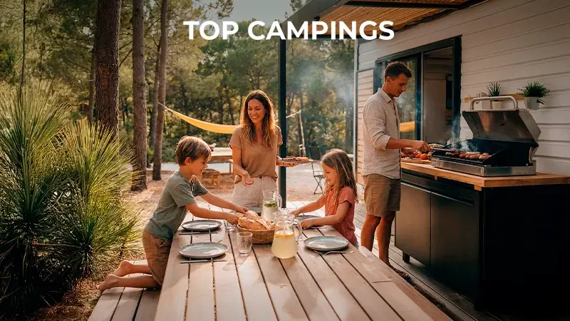 Top Campings avec Plancha