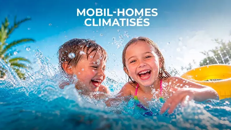 Mobil-homes climatisés