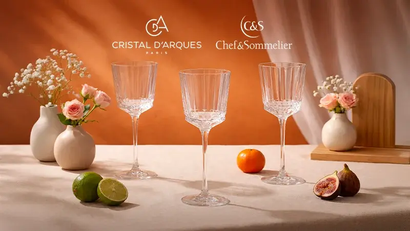 Cristal d'Arques & Chef&Sommelier