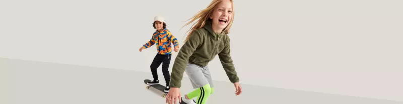 Conçue pour jouer : mode outdoor & sport pour enfant