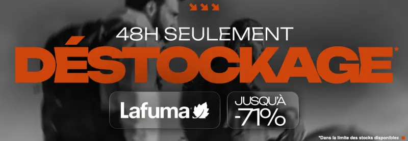 Déstockage Lafuma