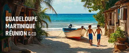 Guadeloupe, Martinique, Réunion & Co