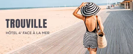 Trouville-sur-Mer - Hôtel 4* face à la mer