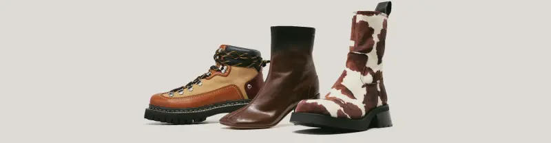 Dernière chance : boots de designers de mode