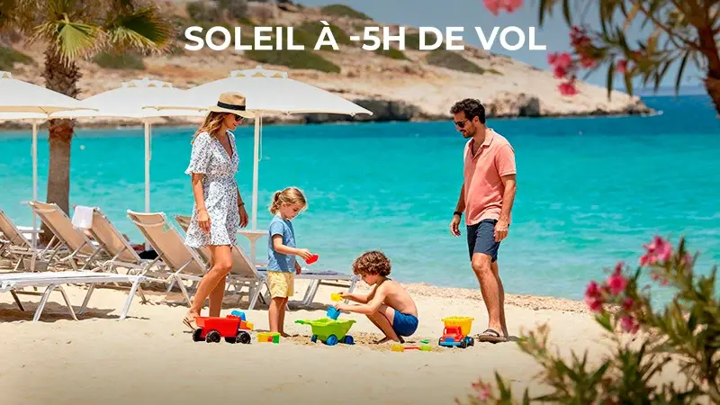 Soleil à -5h de vol