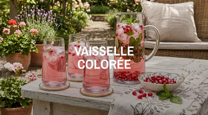 Vaisselle Colorée