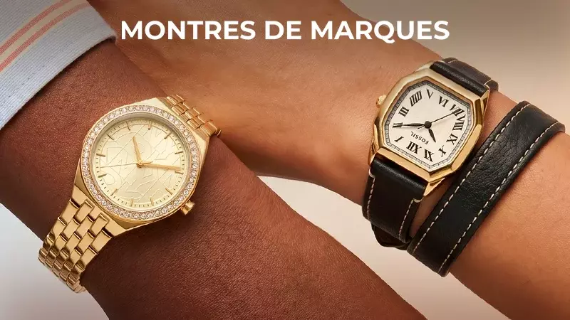 Montres de marques