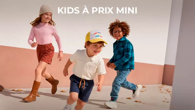 Kids à prix mini