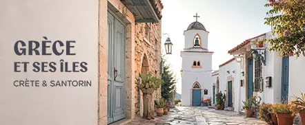 Grèce et ses îles : Crète et Santorin