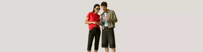 Pantalons capri, bermudas & chaussures plates