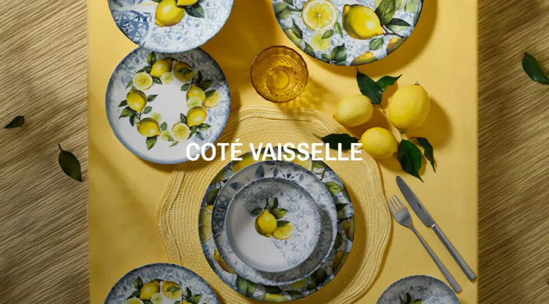 Coté vaisselle